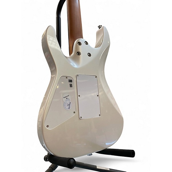 Used Charvel Pro-Mod Plus DK24-7 HH 2PT EB 7-String Pearl White Solid Body Electric Guitar