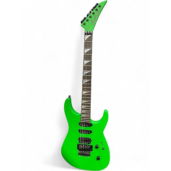 Used Jackson AMERICAN SRS SL3 Green Solid Body Electric Guitar