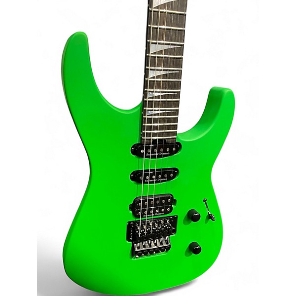 Used Jackson AMERICAN SRS SL3 Green Solid Body Electric Guitar