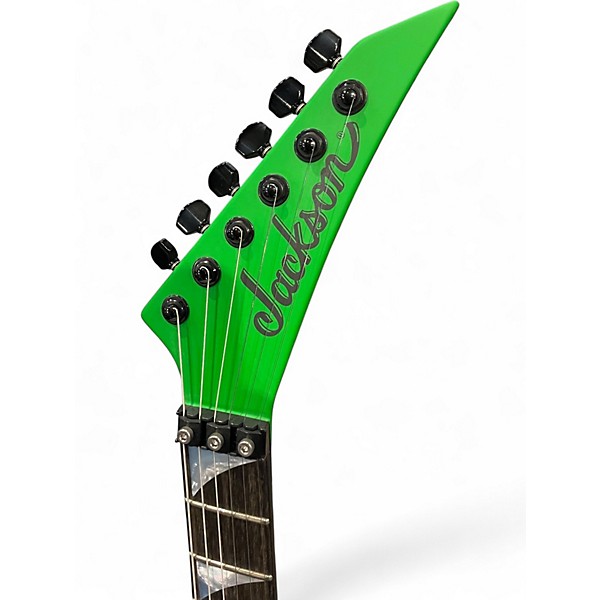 Used Jackson AMERICAN SRS SL3 Green Solid Body Electric Guitar