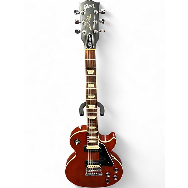 Used Gibson TRAD PRO V Mahogany Solid Body Electric Guitar