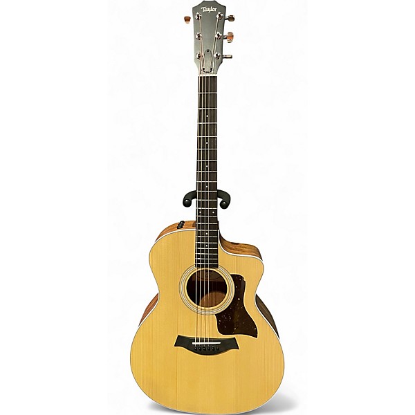 Used Taylor 214CE Koa Natural Acoustic Electric Guitar