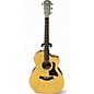 Used Taylor 214CE Koa Natural Acoustic Electric Guitar thumbnail