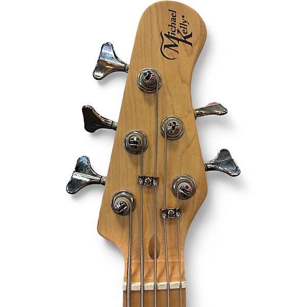 Used Michael Kelly ELEMENT 5OP Black Electric Bass Guitar