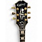 Used Epiphone Matt Heafy Les Paul Custom Left Handed Ebony Electric Guitar