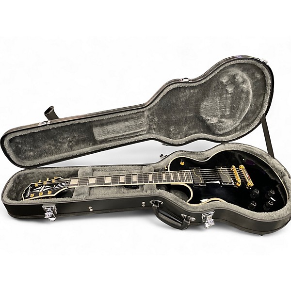Used Epiphone Matt Heafy Les Paul Custom Left Handed Ebony Electric Guitar