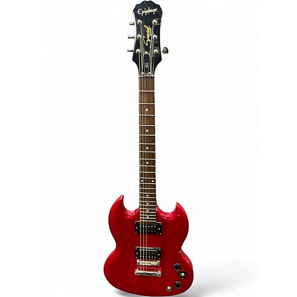 Used Epiphone SG Red Solid Body Electric Guitar