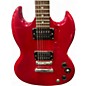 Used Epiphone SG Red Solid Body Electric Guitar
