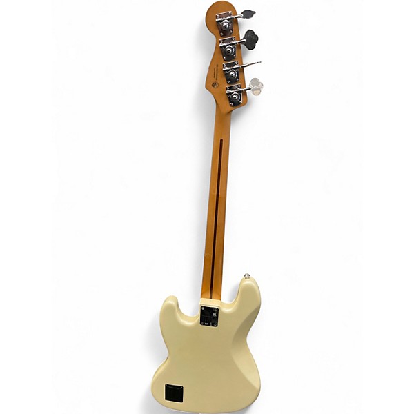 Used Fender Player Plus Active Jazz Bass Pearl White Electric Bass Guitar