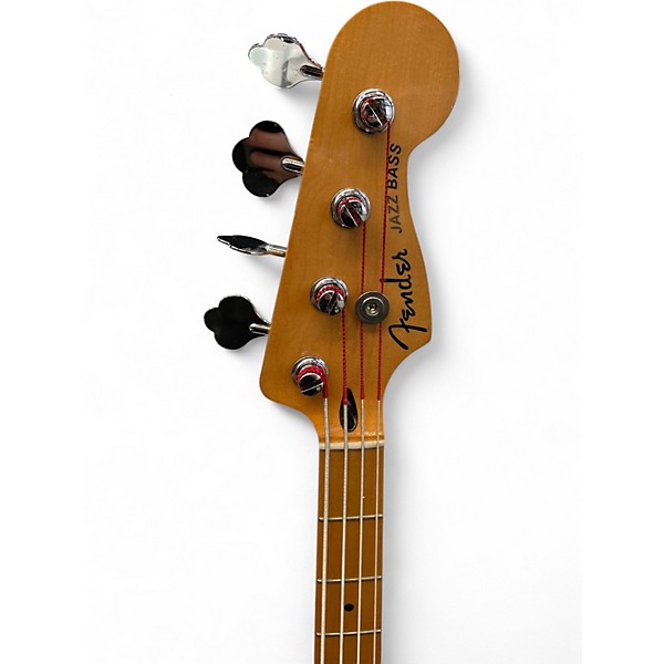 Used Fender Player Plus Active Jazz Bass Pearl White Electric Bass Guitar