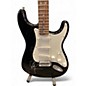 Used Squier Standard Stratocaster Black Solid Body Electric Guitar