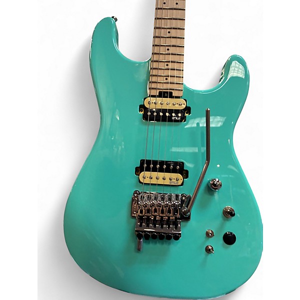 Used Fu-tone FU PRO Blue Solid Body Electric Guitar