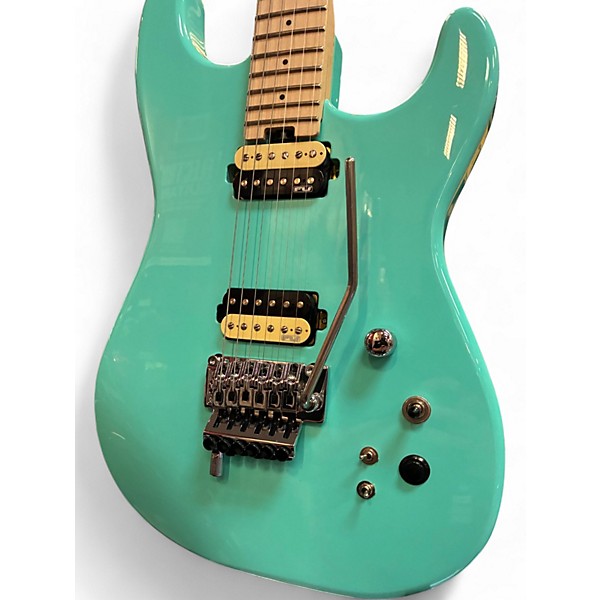 Used Fu-tone FU PRO Blue Solid Body Electric Guitar
