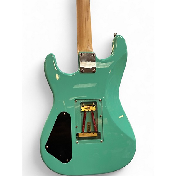Used Fu-tone FU PRO Blue Solid Body Electric Guitar