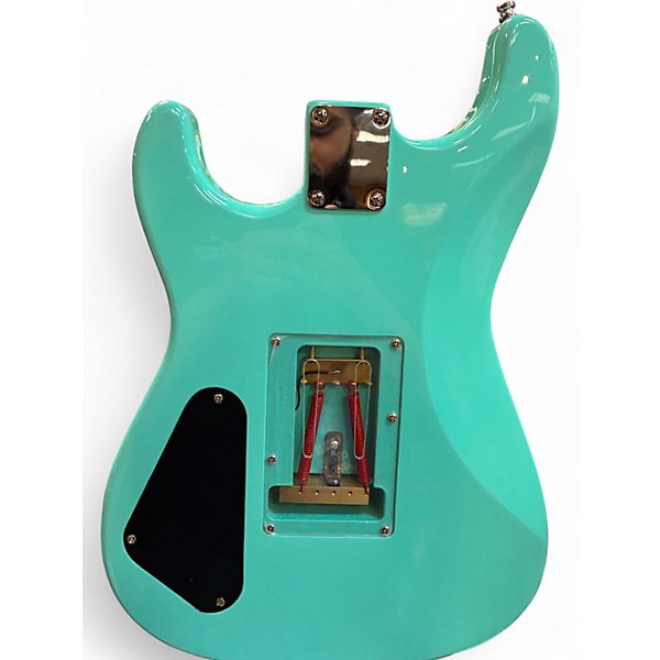 Used Fu-tone FU PRO Blue Solid Body Electric Guitar