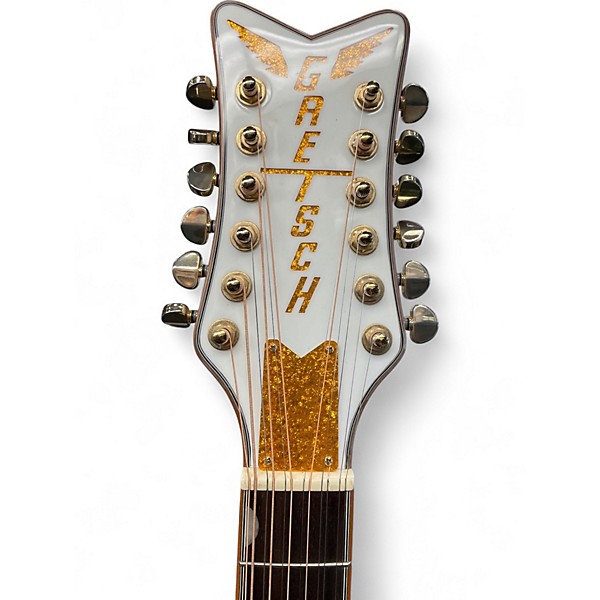 Used Gretsch Guitars G5022CWFE-12 Rancher Falcon White 12 String Acoustic Electric Guitar