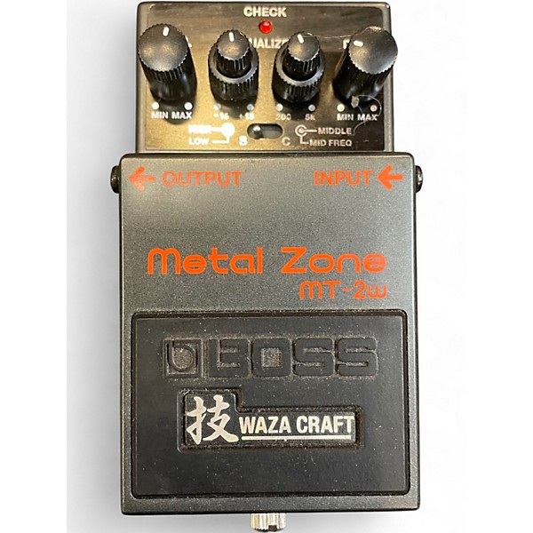 Used BOSS MT2W Metal Zone Waza Craft Effect Pedal