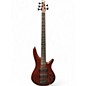 Used Ibanez SR505 5 String Walnut Electric Bass Guitar thumbnail