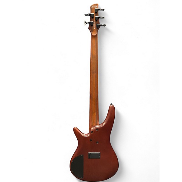 Used Ibanez SR505 5 String Walnut Electric Bass Guitar