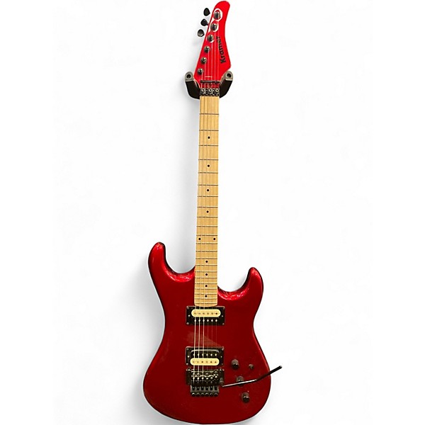 Used Kramer Pacer Classic Red Solid Body Electric Guitar