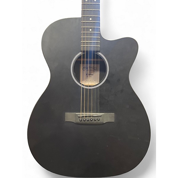 Used Martin X Series Black Acoustic Guitar