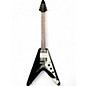 Used Epiphone FLYING V Ebony Solid Body Electric Guitar thumbnail