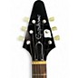 Used Epiphone FLYING V Ebony Solid Body Electric Guitar