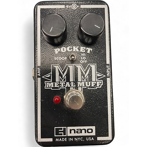 Used Electro-Harmonix Nano Pocket Metal Muff Distortion Effect Pedal