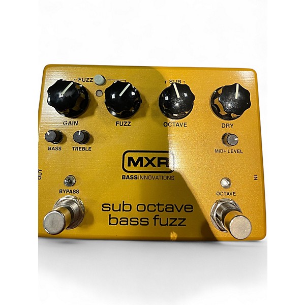 Used MXR M287 Sub Octave Bass Fuzz Bass Effect Pedal