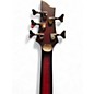 Used 2023 Schecter Guitar Research Hellraiser Extreme 5 String Black Cherry Electric Bass Guitar