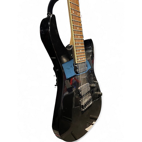 Used Ibanez RG7321 7 String Black Solid Body Electric Guitar
