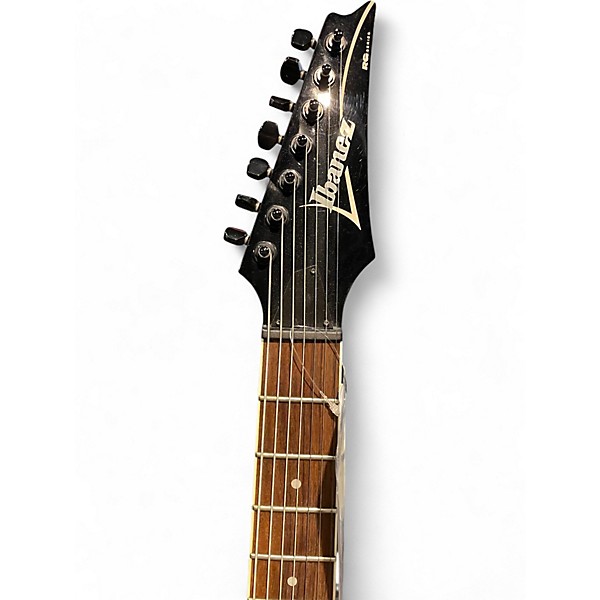 Used Ibanez RG7321 7 String Black Solid Body Electric Guitar