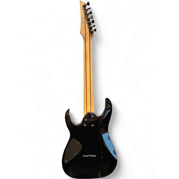 Used Ibanez RG7321 7 String Black Solid Body Electric Guitar