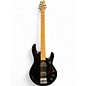 Used Ernie Ball Music Man Silhouette Bass Black Solid Body Electric Guitar thumbnail