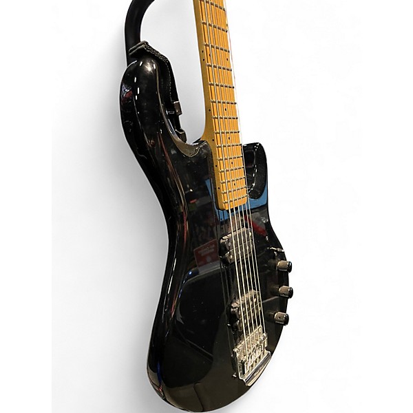 Used Ernie Ball Music Man Silhouette Bass Black Solid Body Electric Guitar