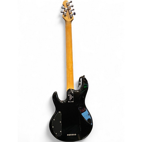 Used Ernie Ball Music Man Silhouette Bass Black Solid Body Electric Guitar