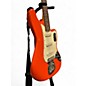 Used 2023 Fender Vintera 60s Bass VI Fiesta Red Solid Body Electric Guitar