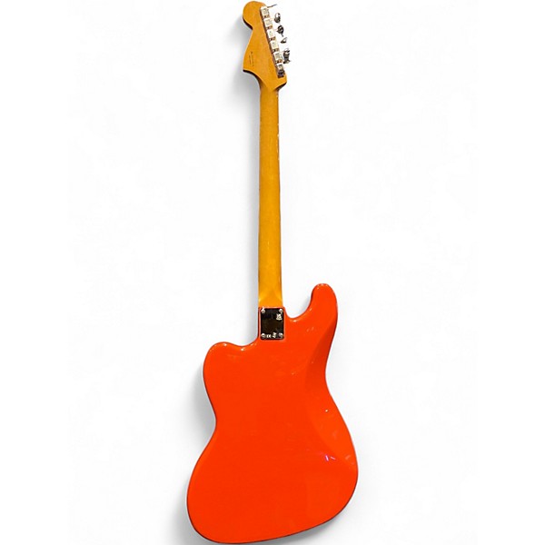 Used 2023 Fender Vintera 60s Bass VI Fiesta Red Solid Body Electric Guitar