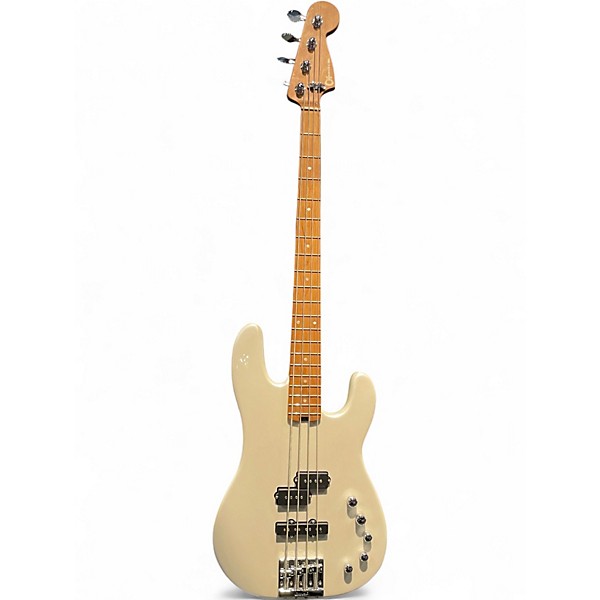 Used 2022 Charvel Pro-Mod San Dimas® Bass PJ IV Pearl White Electric Bass Guitar