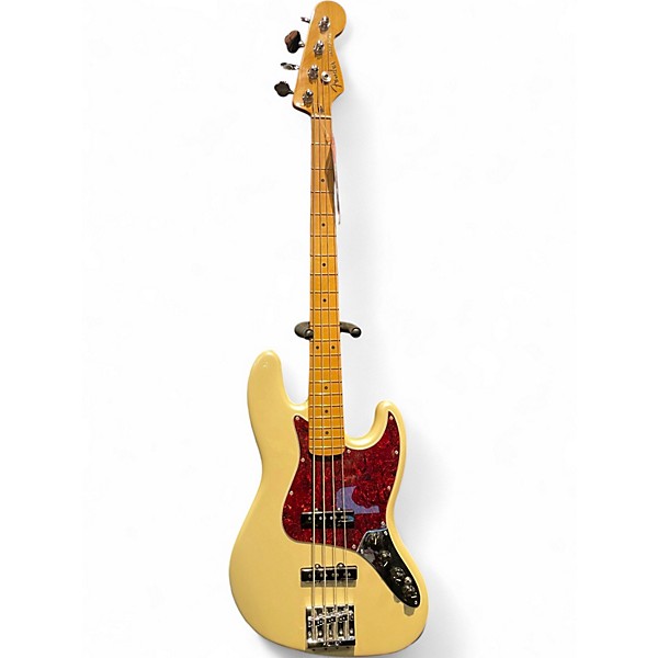 Used Fender Player Plus Active Jazz Bass Olympic Pearl Electric Bass Guitar