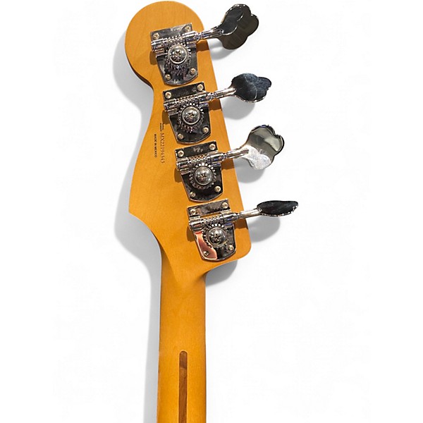Used Fender Player Plus Active Jazz Bass Olympic Pearl Electric Bass Guitar