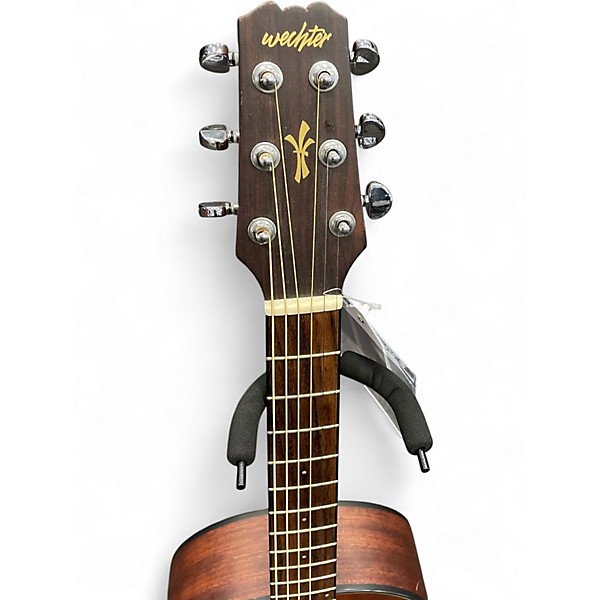 Used Wechter Guitars TV-1720E Mahogany Acoustic Electric Guitar