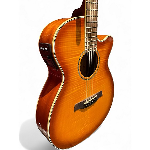 Used Ibanez AEG20II Vintage Sunburst Acoustic Electric Guitar