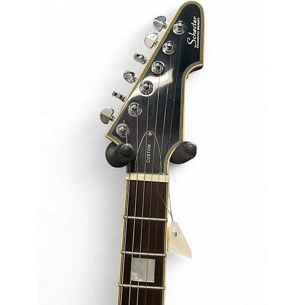 Used Schecter Guitar Research E-1 CUSTOM SPECIAL Vintage Sunburst Solid Body Electric Guitar