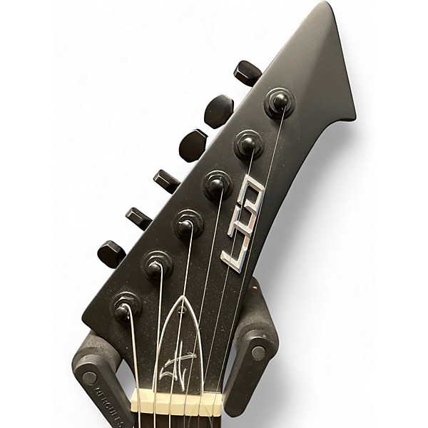 Used ESP LTD James Hetfield Snakebyte Black Solid Body Electric Guitar