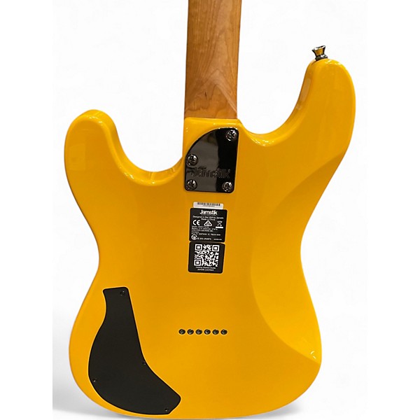 Used Jamstik JSMG172100 Yellow Solid Body Electric Guitar