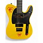 Used Fender Player Telecaster HH Yellow Solid Body Electric Guitar