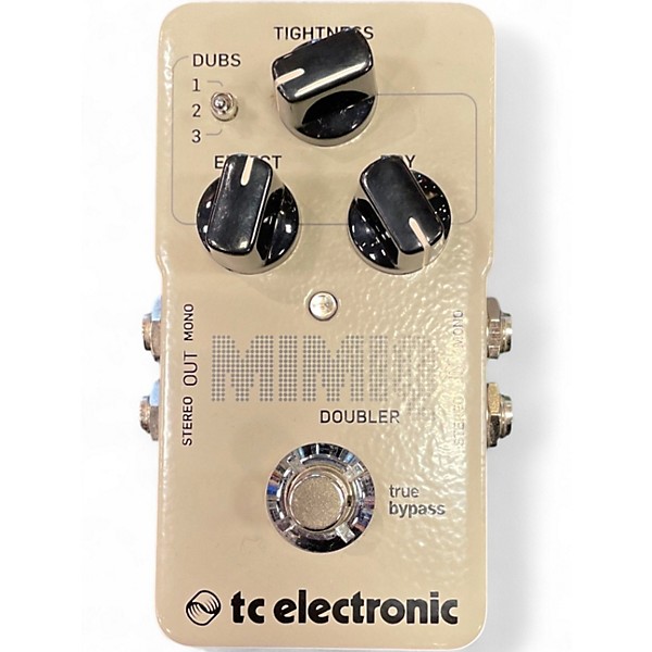 Used TC Electronic Mimiq Doubler Effect Pedal
