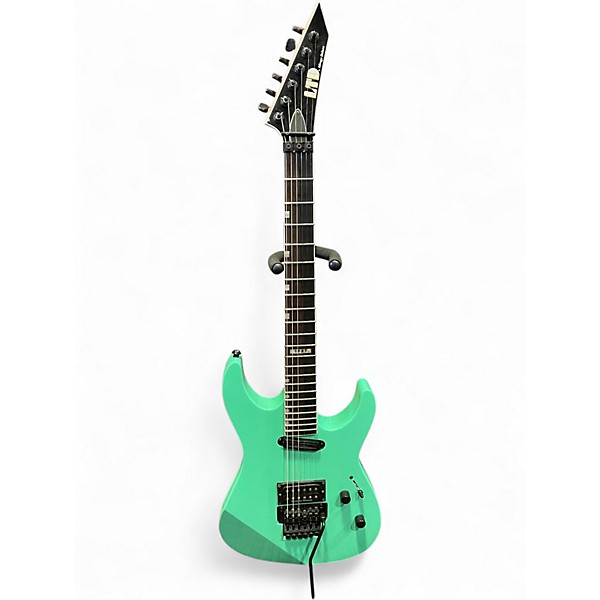 Used Ltd By Esp MIRAGE DELUXE Turquoise Solid Body Electric Guitar