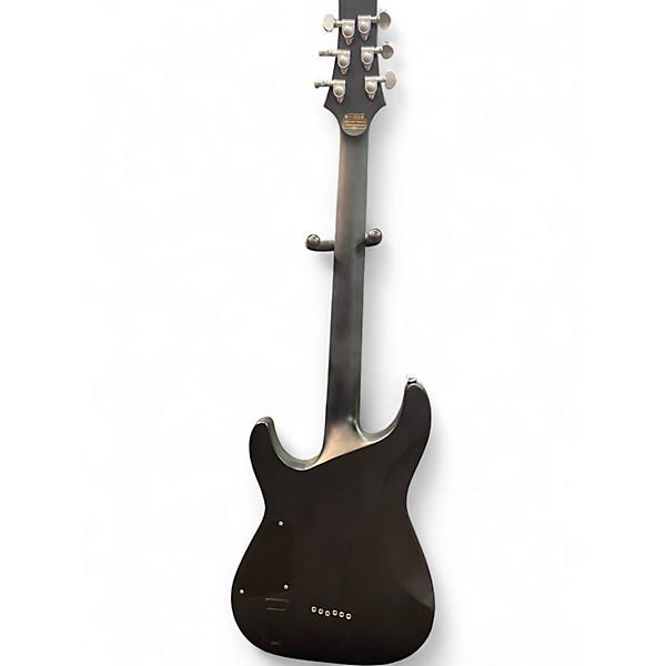 Used Schecter Guitar Research C1 Platinum Trans Gray Solid Body Electric Guitar